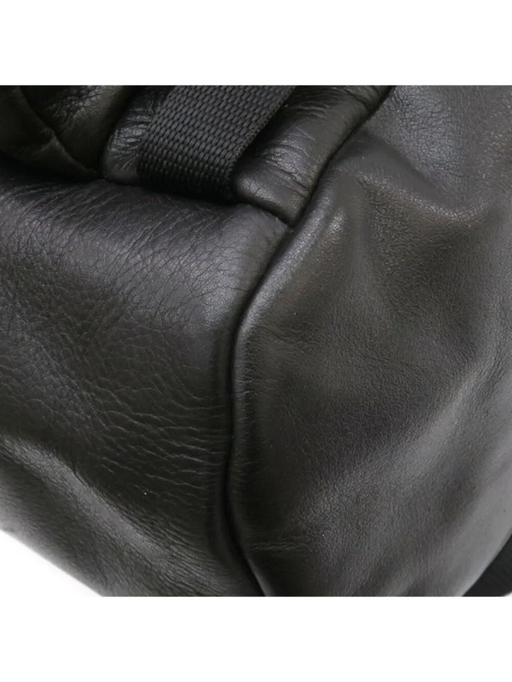Prada Leather Backpack Black
